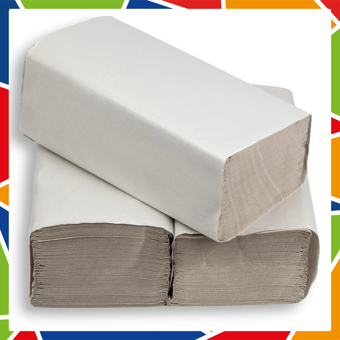 DayBays Handtuchpapier 250x230 mm 1-lagig V- Falz Grau