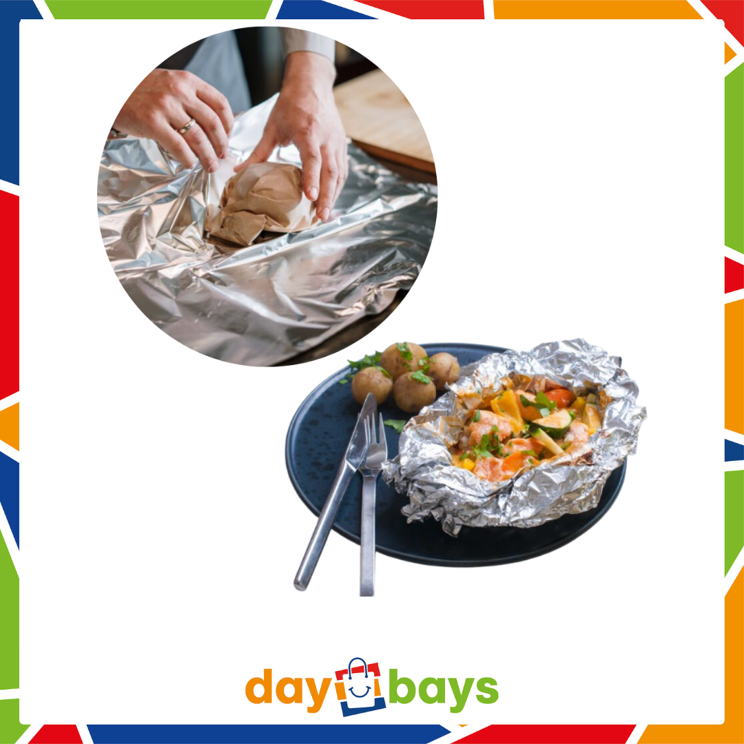 DayBays Alufolie 11 my 30 cm 1.200 gr Lose