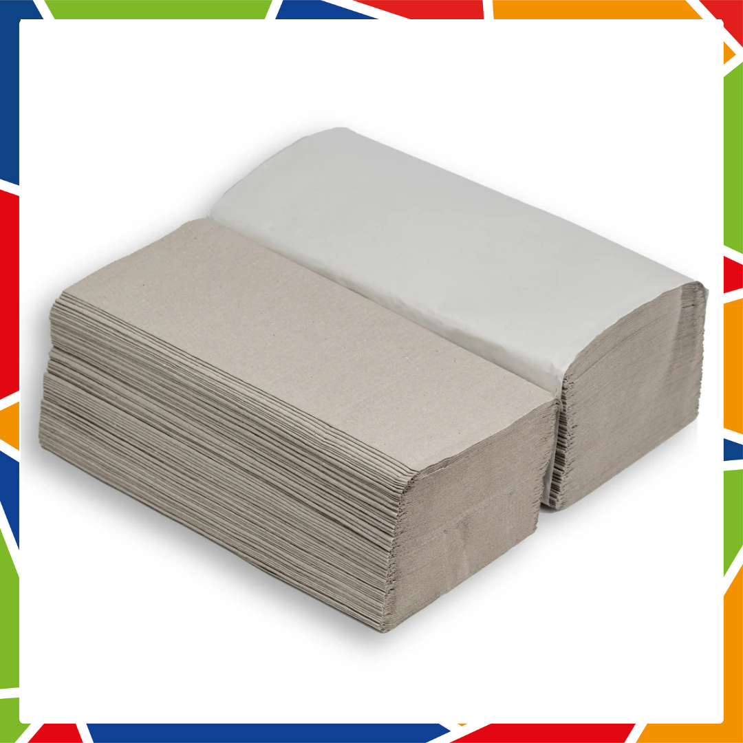 DayBays Handtuchpapier 250x230 mm 1-lagig V- Falz Grau