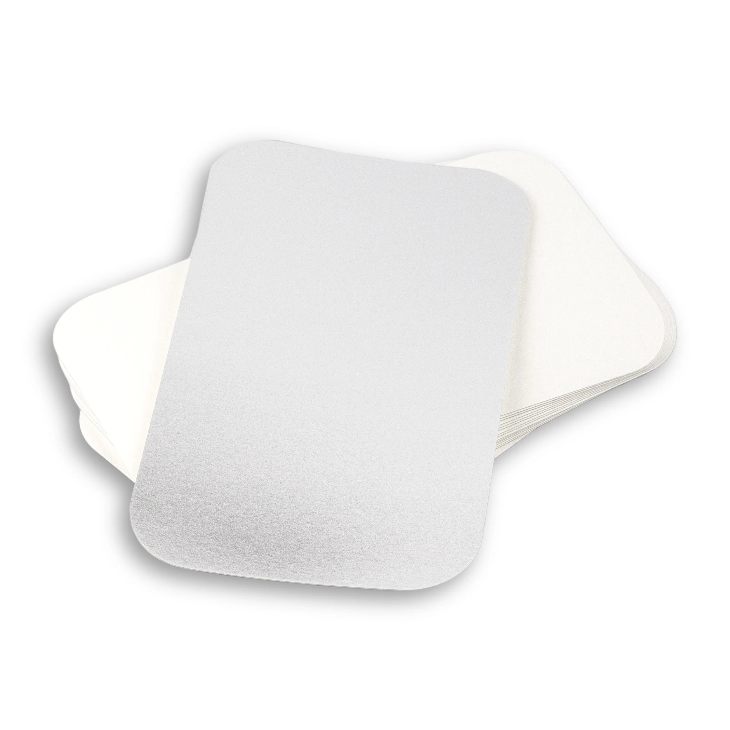 DayBays Deckel für Aluschale R14-901L aus Pappe mit aluminiumbeschichtetes Material Rechteckig