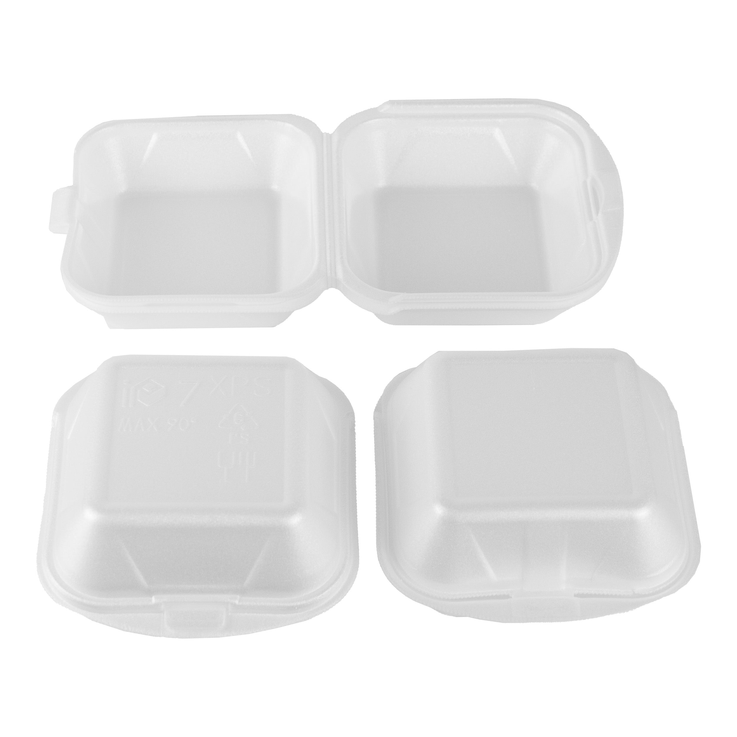 hamburger box XL IP6 185x185x80 mm weiß