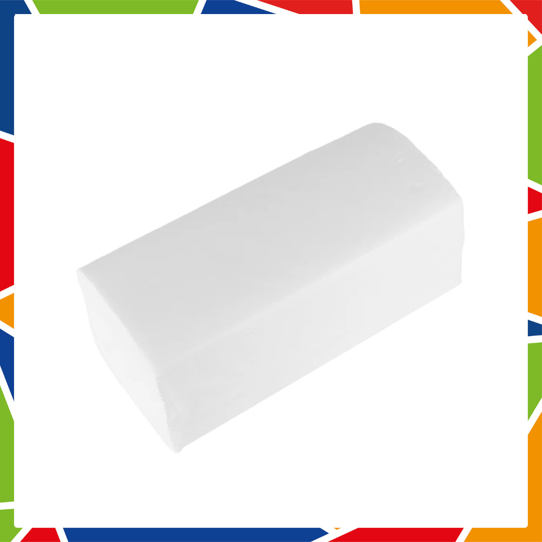 DayBays Handtuchpapier Weiß 2-lagig Zellstoff V- Falz 210x240 mm