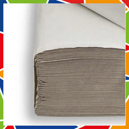 DayBays Handtuchpapier 250x230 mm 1-lagig V- Falz Grau