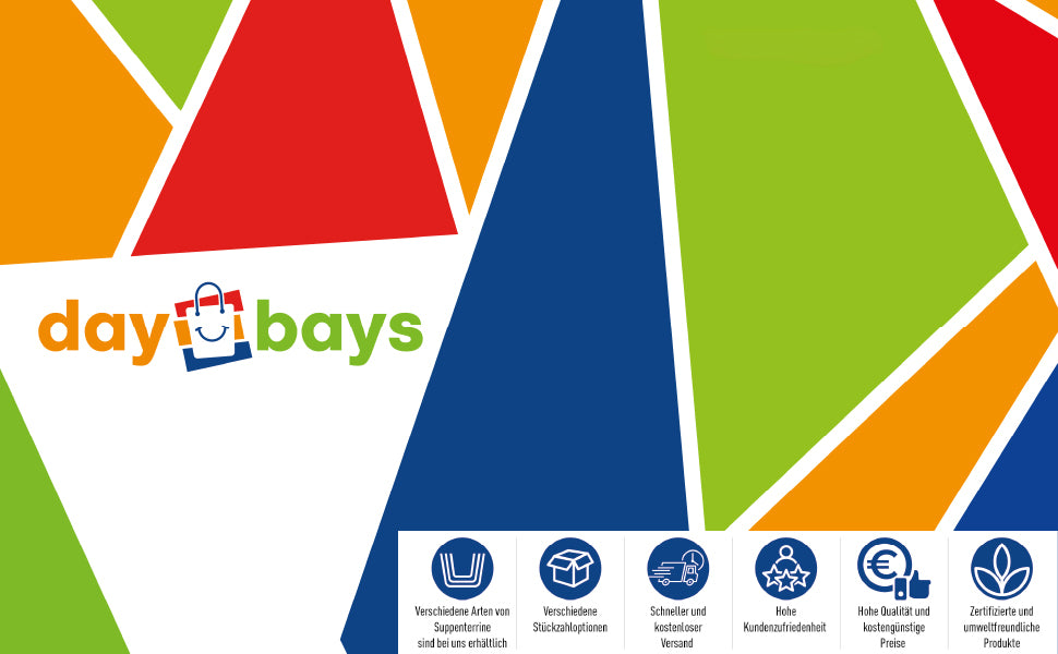 DayBays Jumbo Toilettenpapier Maxi 2-lagig 492 Blatt Zellstoff Extra Weich Weiß