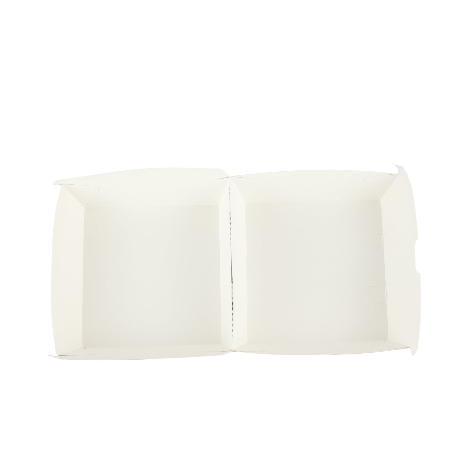 DayBays Hamburgerbox Größe L Wood Design (290 GSM) Kraftpapier mit PE-beschichtet Eckig