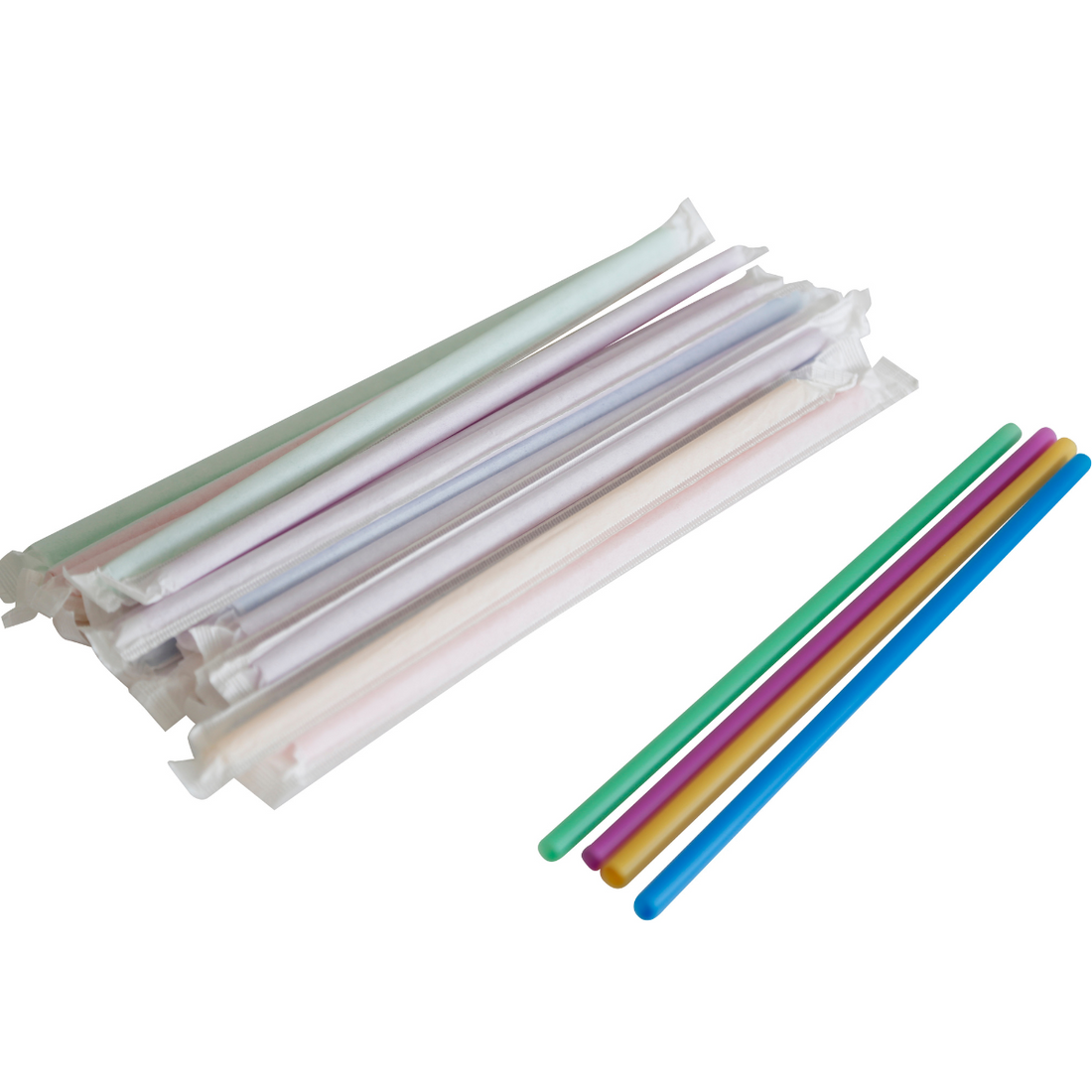 Mehrweg Strohhalme Einzeln Verpack