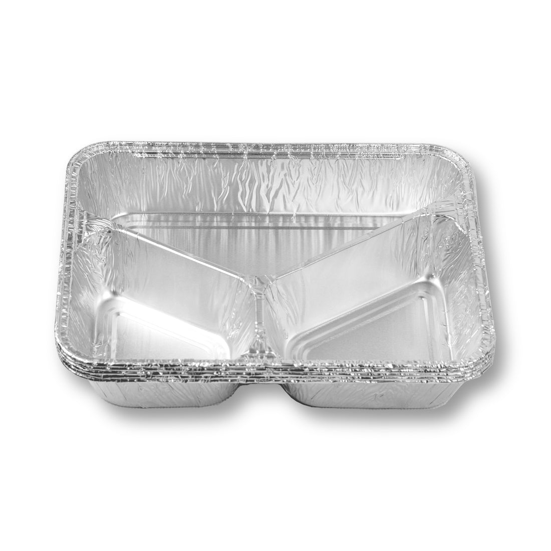 alumenüschale R819-960G 3-geteilt 925 ml tief 227x177x38 mm (430+285+210cc)