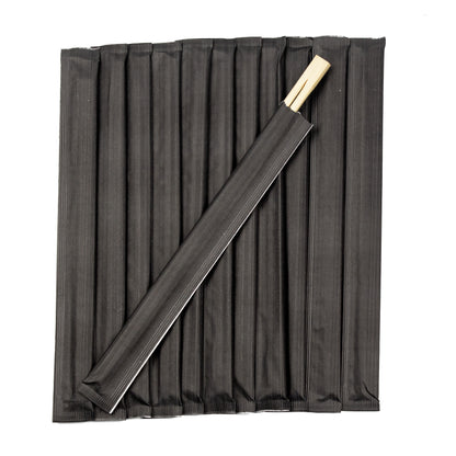 chopsticks aus Bambus Stäbe 23cm (Chopsticks) Schwarz