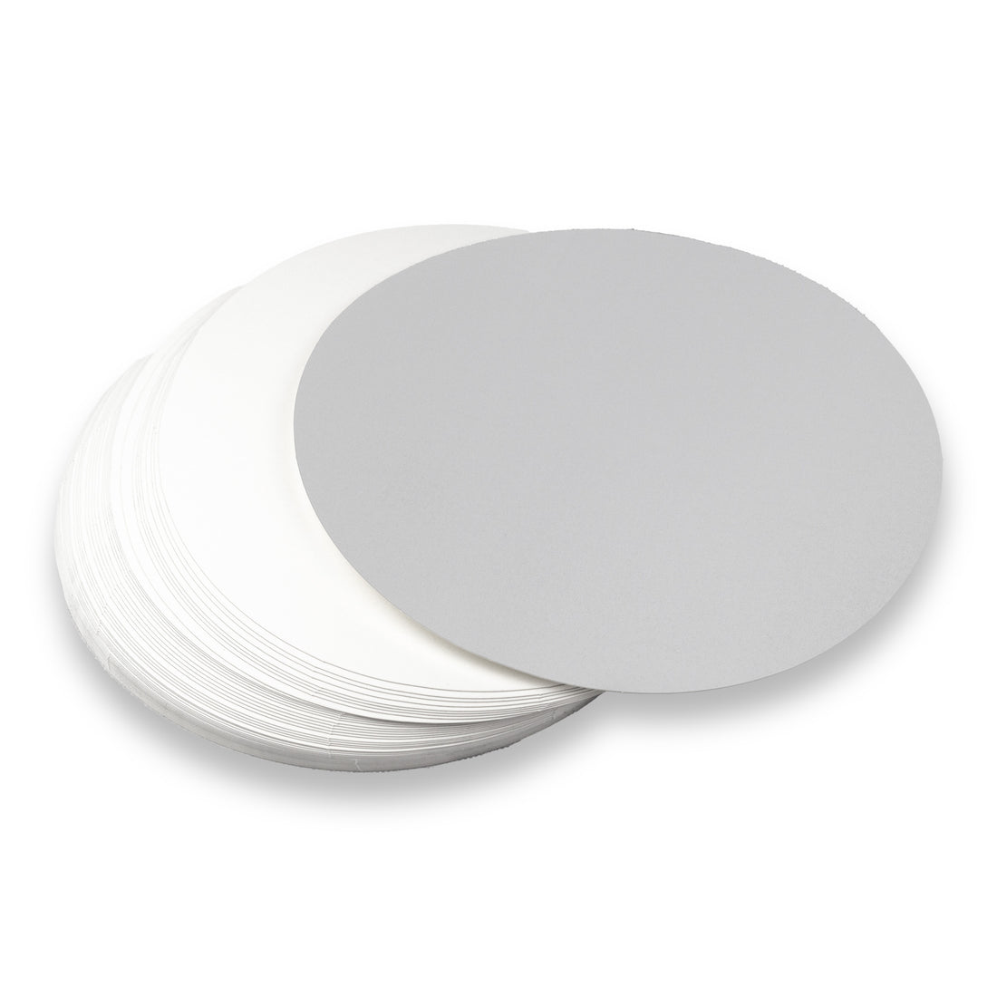 Deckel für aluschale C801-770L aus Pappe mit aluminiumbeschichtetes Material Ø180mm Rund