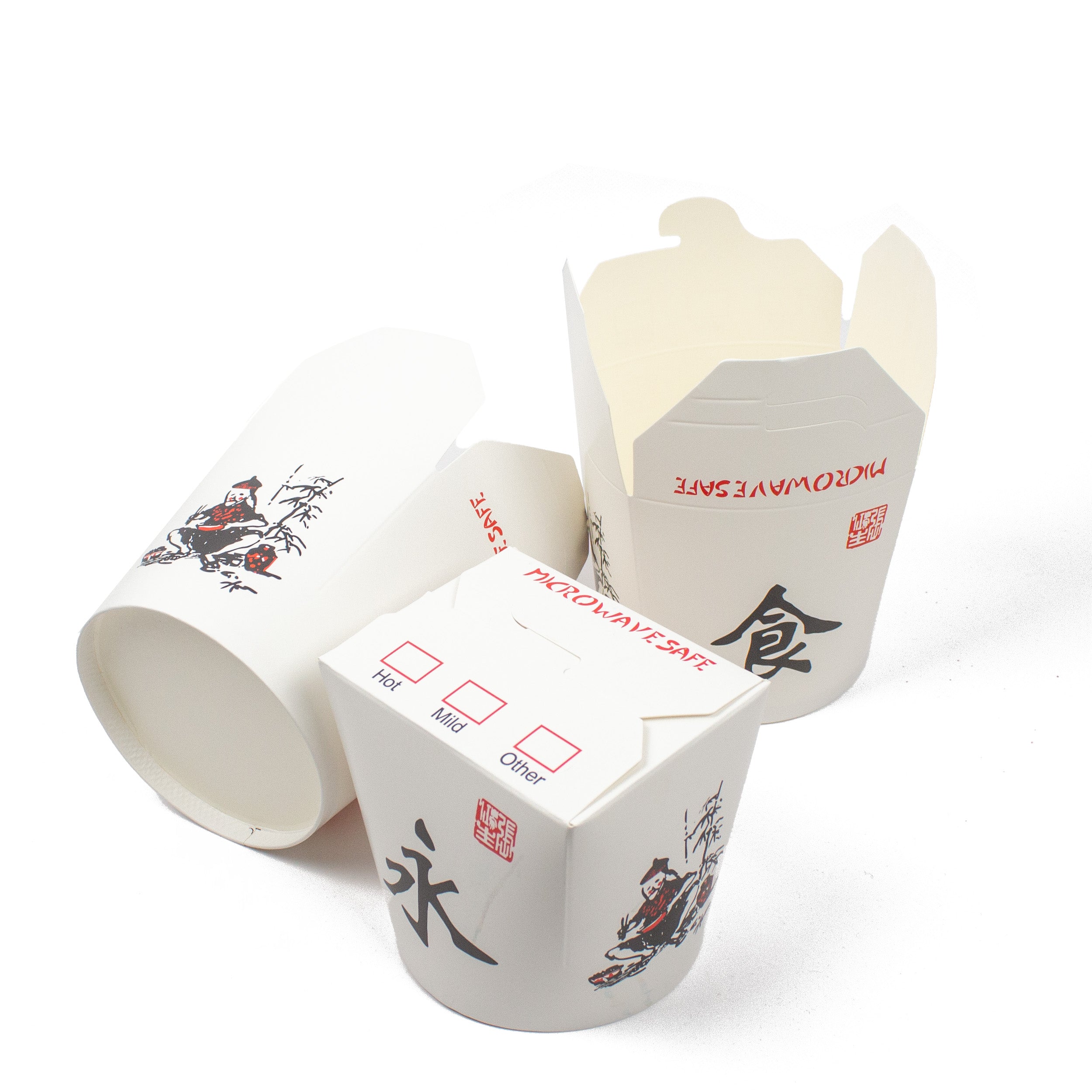 Dönerbox 16oz/500ml bedruckt mit Asia Motiv Dragon|Daybays – DayBays GmbH