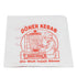 dönertüten 16x16 cm weiss mit rotem Druck "DÖNER KEBAB" 5 kg/Pack = 4xSpender-Box