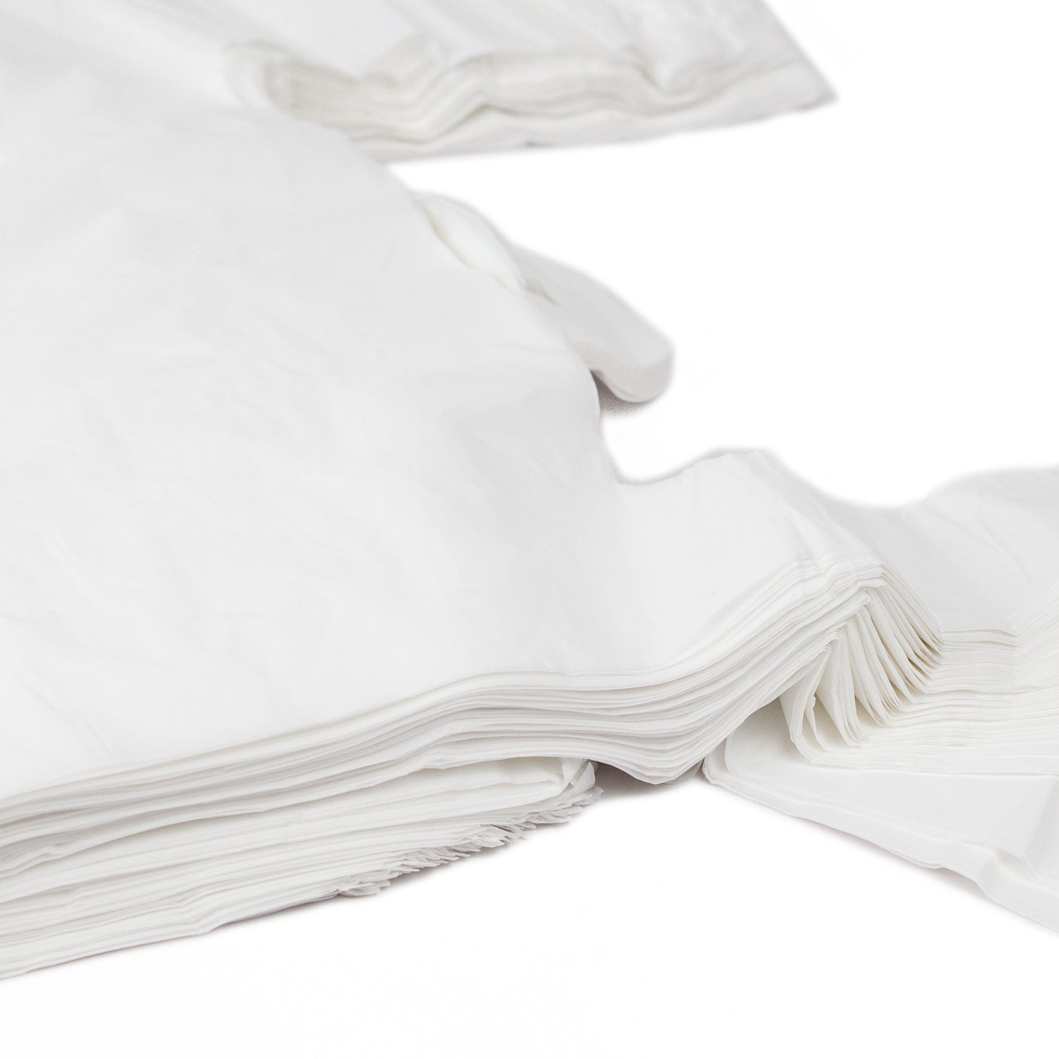 einkaufstaschen 28+14x48 cm HDPE weiß geblockt, reissfest