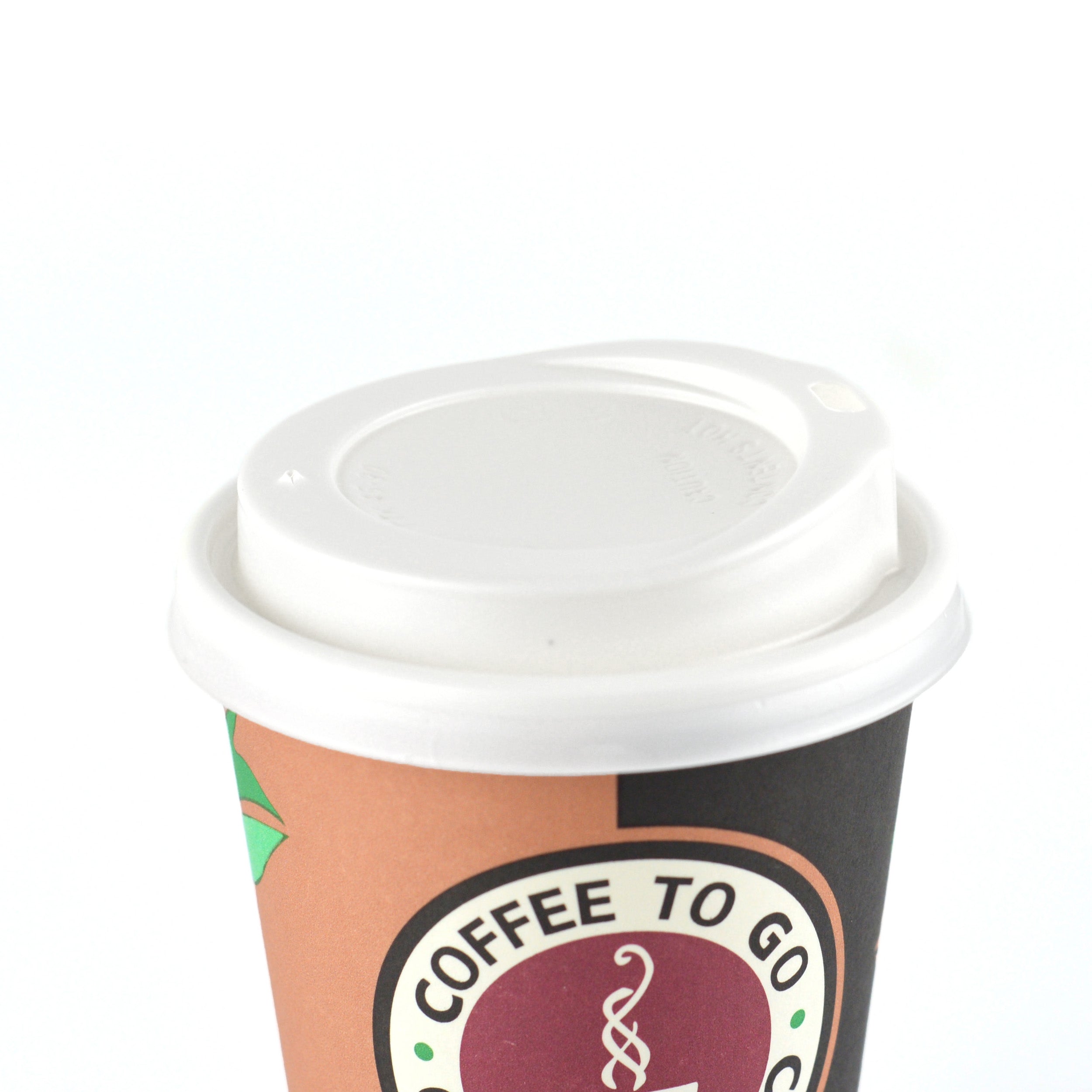 DayBays Kaffeebecher 16oz/400ml Ø9cm " Coffee To Go Becher " Pappe mit PE-beschichtet