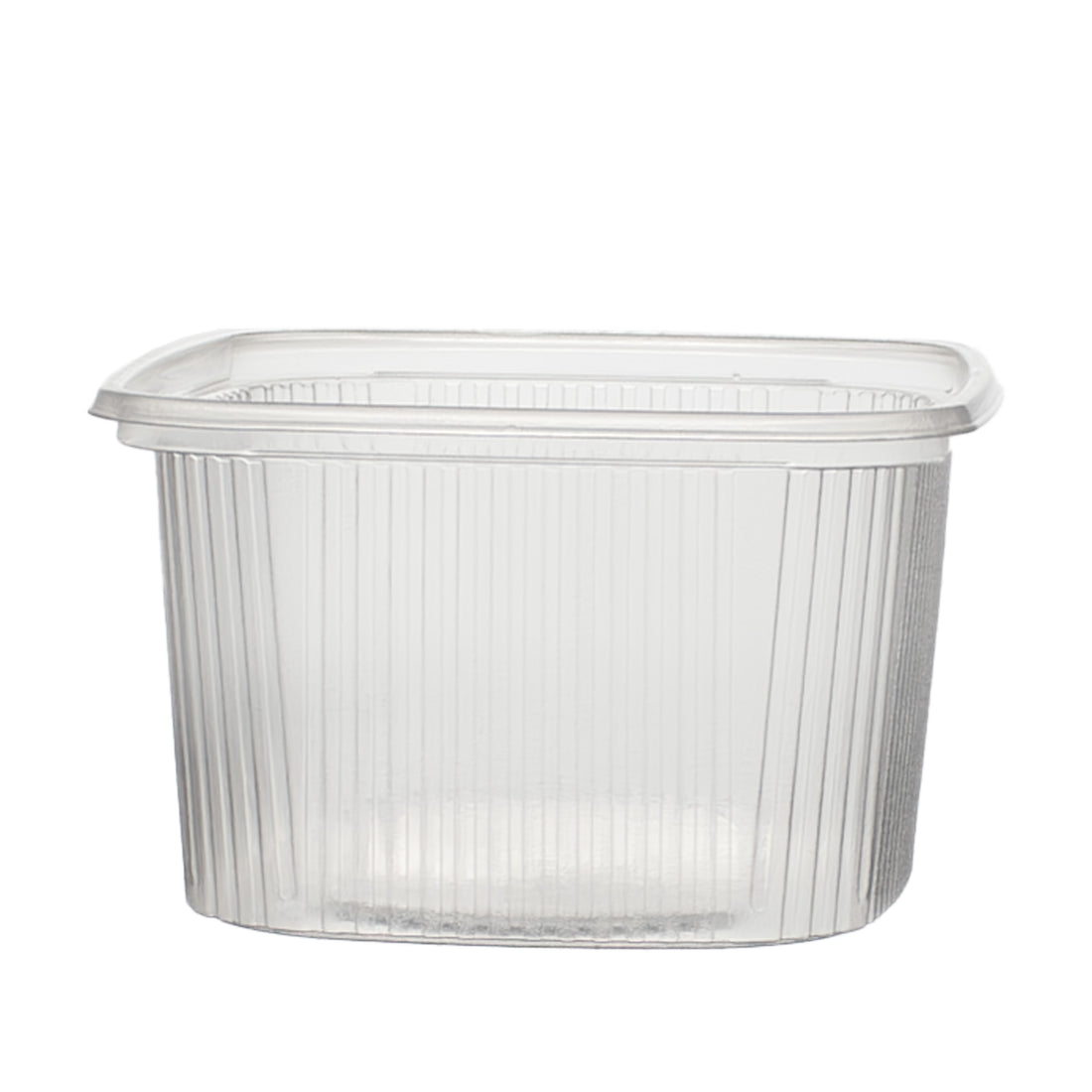 feinkostbecher PP 500 cc. 108x81x102 mm eckig Kombi-Verpackung inklusive passende Deckel