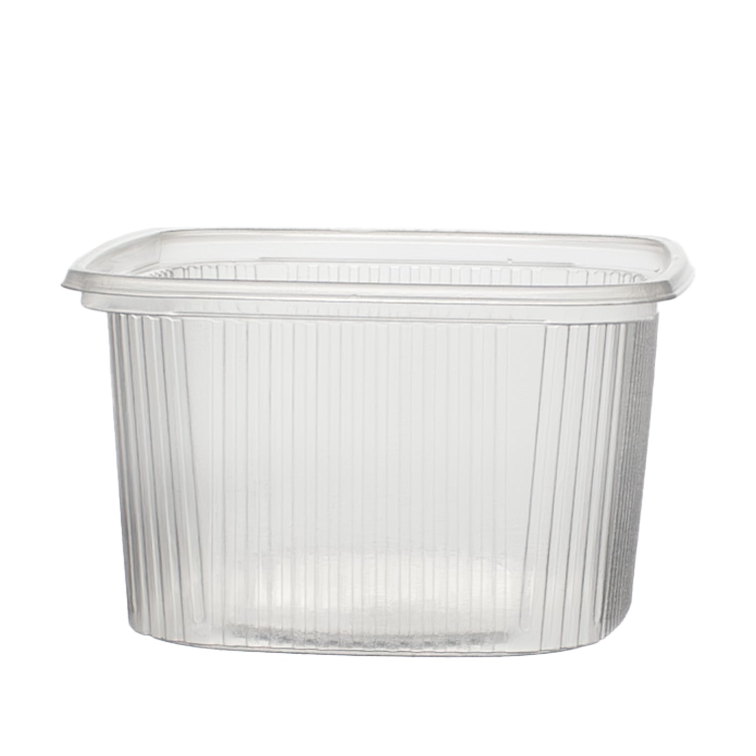 feinkostbecher PP 500 cc. 108x81x102 mm eckig Kombi-Verpackung inklusive passende Deckel