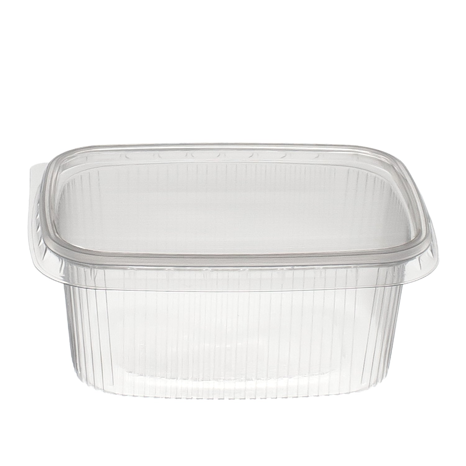 feinkostbecher PP 500 cc. 108x81x102 mm eckig Kombi-Verpackung inklusive passende Deckel