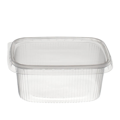 feinkostbecher PP 500 cc. 108x81x102 mm eckig Kombi-Verpackung inklusive passende Deckel