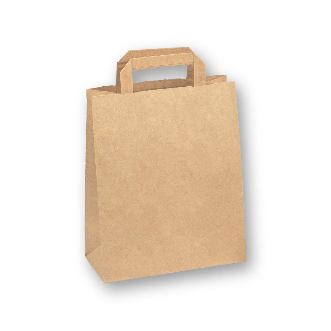 papiertragetaschen 22+10x28 braun