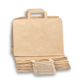 papiertüte 32+22x25 braun