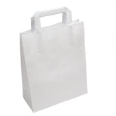 papiertüten 22+10x28 weiß