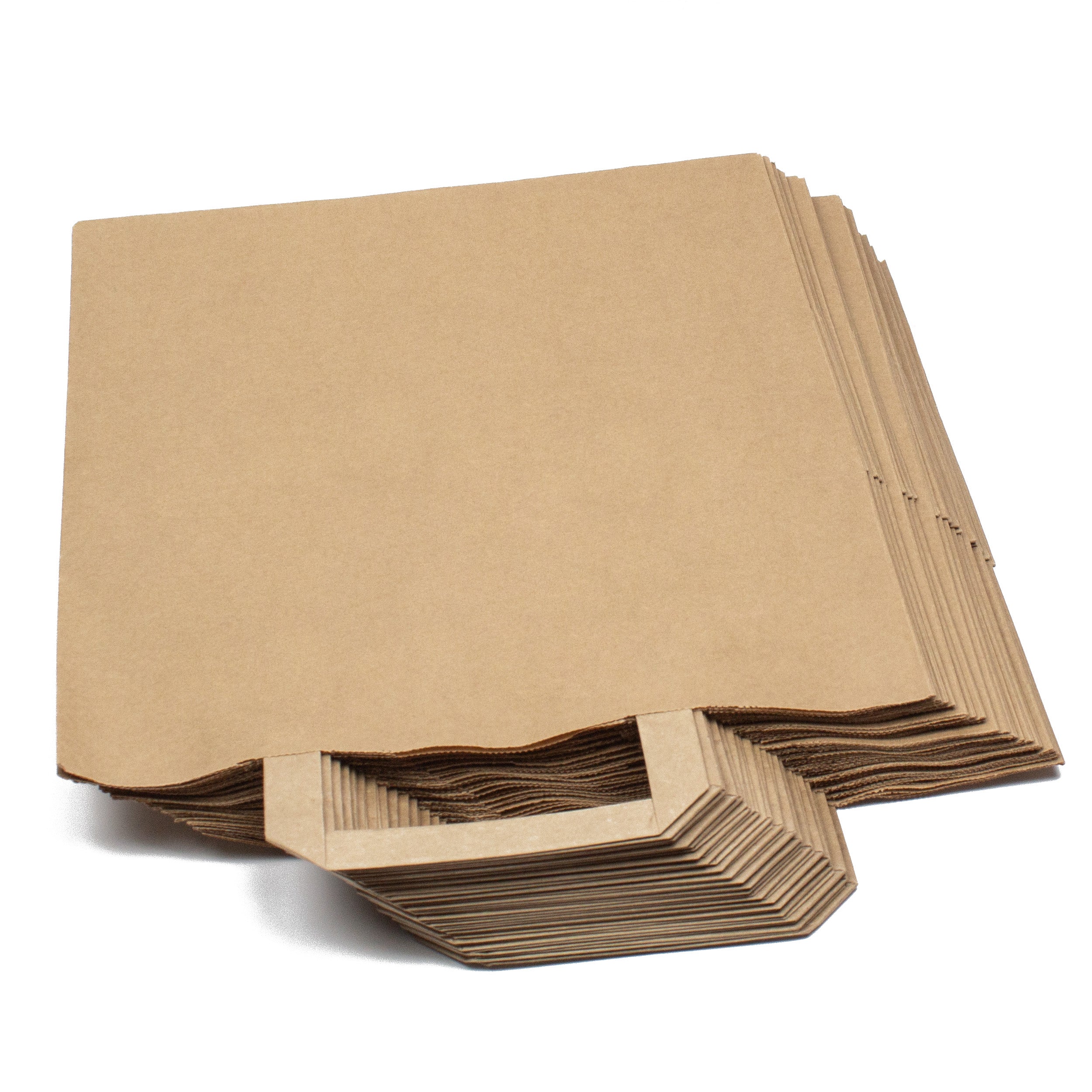 papiertüten 26+20x28 braun