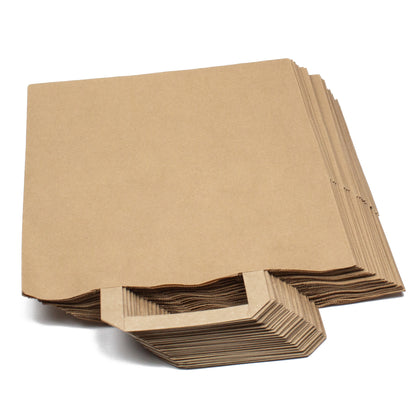 papiertüten 26+20x28 braun