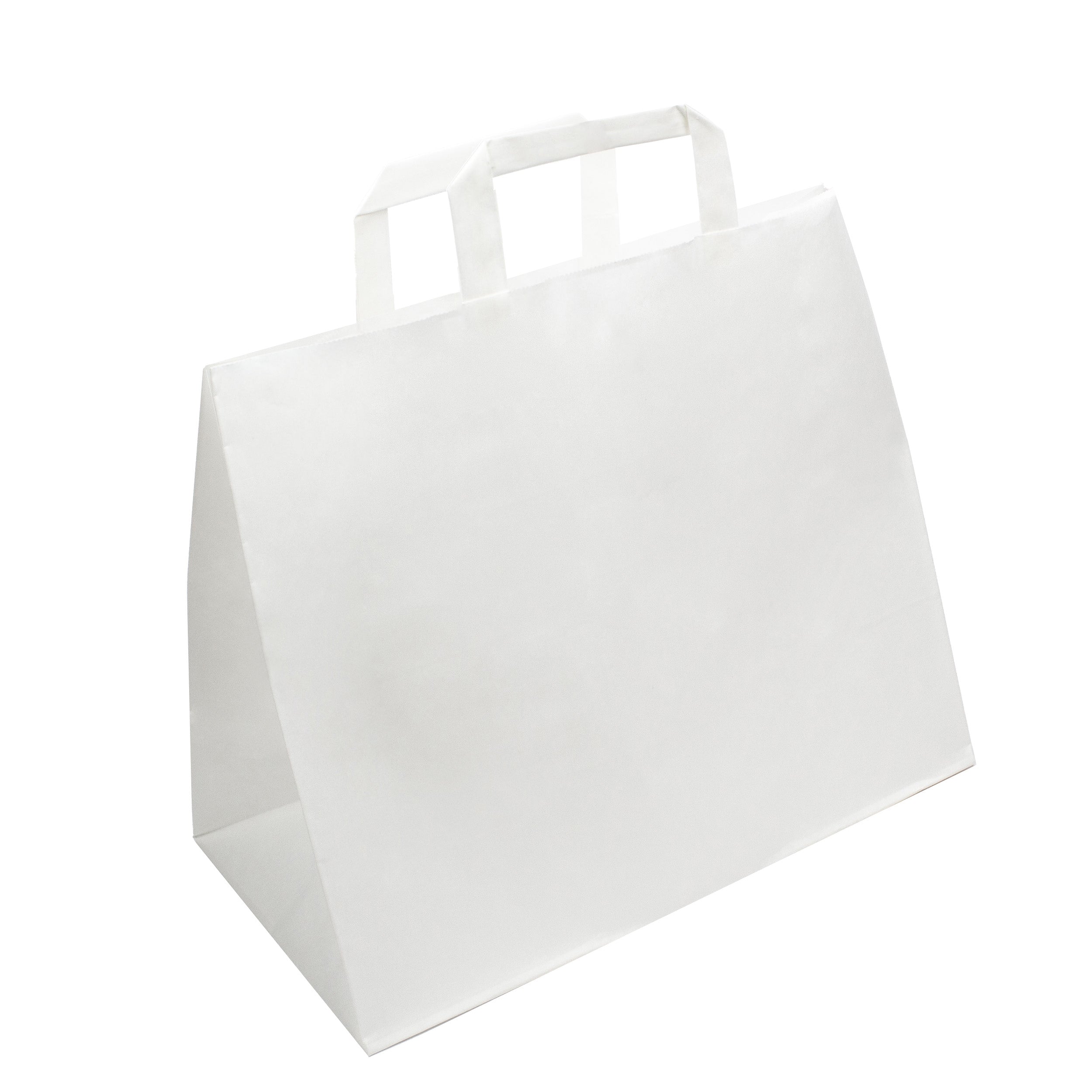papiertüten 32+17x27 weiß