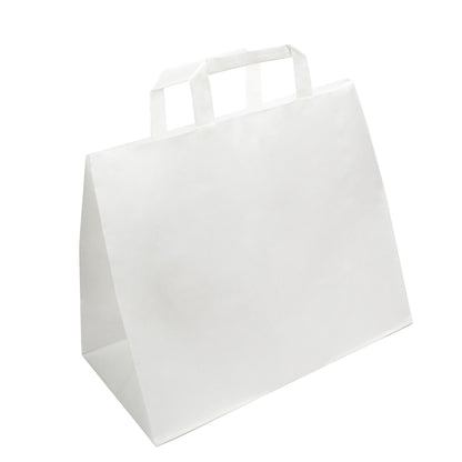papiertüten 32+17x27 weiß