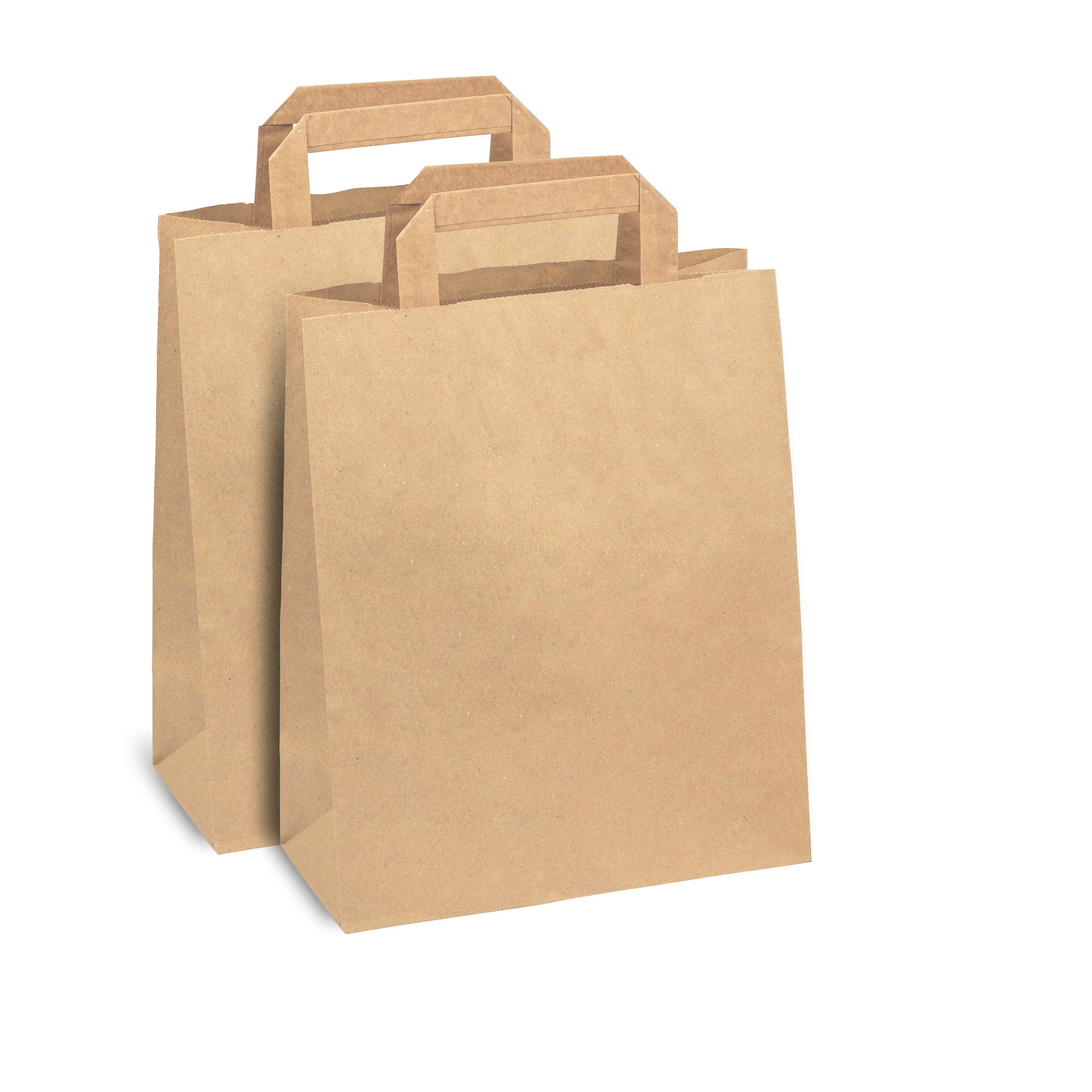 papiertüten 18+8x22 braun