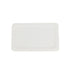 pappteller 13x20 cm rechteckig weiß ohne Beschichtung