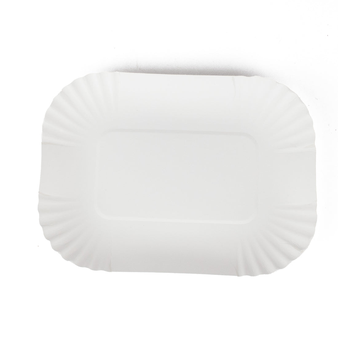 pommes schale KU41 ca 13x18x3 cm weiß ohne Beschichtung