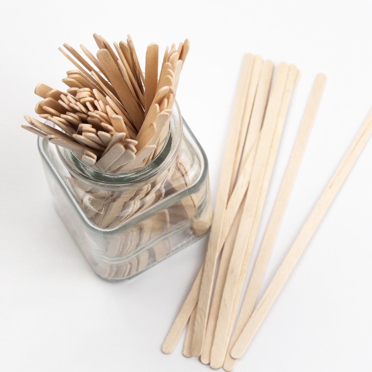 Rührstäbchen aus Holz für Kaffee &amp; Tee 110 mm Einwegholzstäbchen