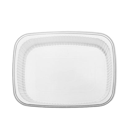 salatbecher aus PP 250 cc. 108x81x51 mm eckig Kombi-Verpackung inklusive passende Deckel