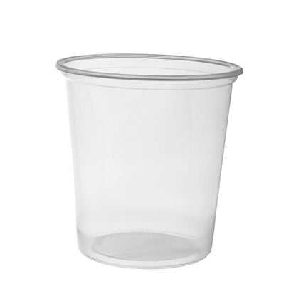 salatschale PP 500 cc. 101x104 mm rund Kombi-Verpackung inklusive passende Deckel