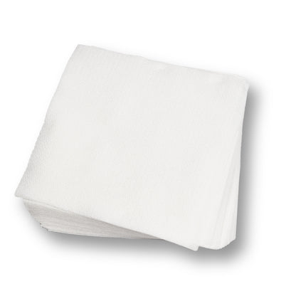 DayBays 1800 Stk. Servietten Standard 33x33 cm Zellstoff 1-lagig 1/4 Falz weiss geprägt