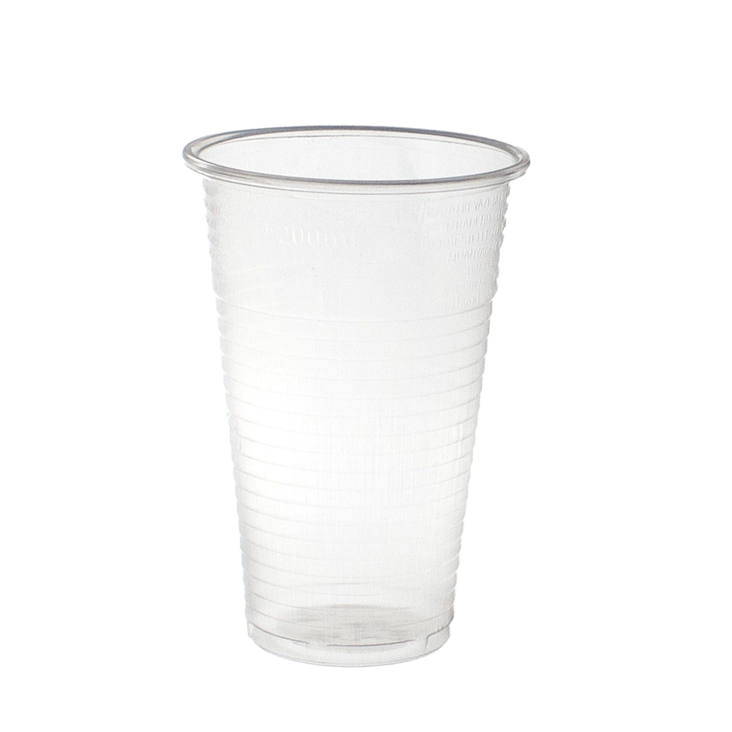 trinkbecher 200ml Ø7cm Plastikbecher 0,2L transparent PP