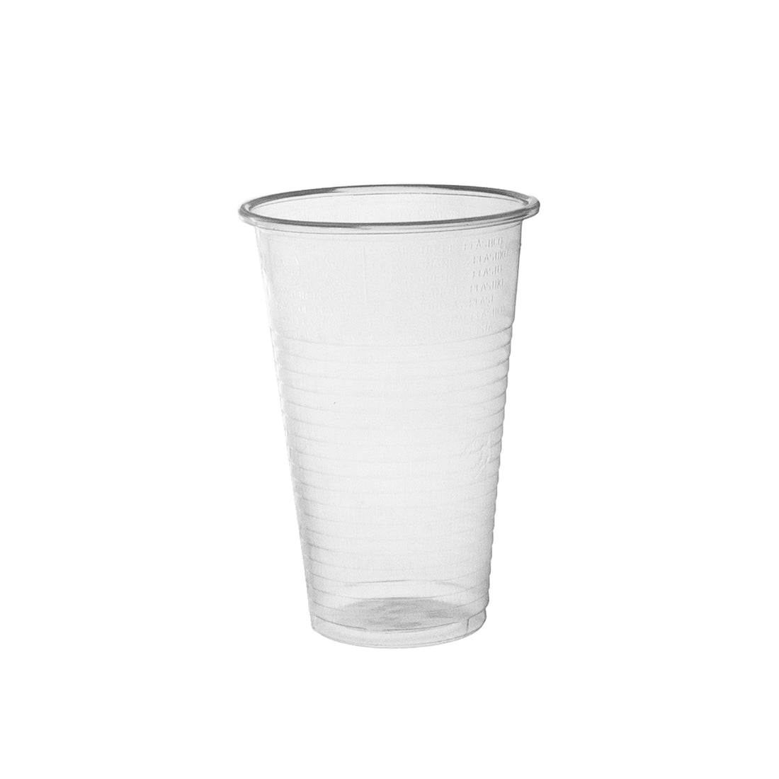 trinkbecher 300ml Ø8cm Plastikbecher 0,3L transparent PP