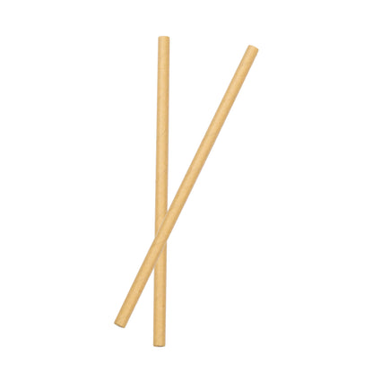 trinkhalme Ø 8 mm 240 mm aus kraftpapier Braun Papierstrohhalme